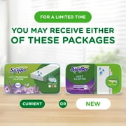 Swiffer Sweep + Mop, Wet Pads Refill, Floor Cleaner, Cleaning Cloths, Lavender, 24 Count