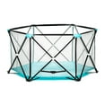Regalo My Play® Portable Play Yard Indoor and Outdoor, Washable, Aqua