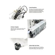 100-240V Small Size Stainless Steel Electrolysis Water Machine Oxy-Hydrogen Flame Generator Water Welder