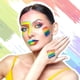 thumbnail image 2 of Face Body Paint Kit Rainbow Makeup Stick for Celebrations C, 2 of 5