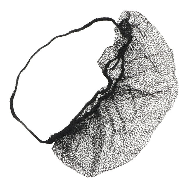 Beard Cover, 100pcs Disposable Nylon Beard Net for Food Service Kitchen Safety and Healthcare Facilities
