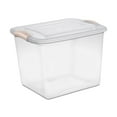 thumbnail image 1 of Sterilite 26L Latch Box - Pink, 1 of 3