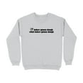 thumbnail image 4 of Bakers Gonna Dough Quote Fun Graphic Sweatshirt (SportGrey, 3XL), 4 of 14