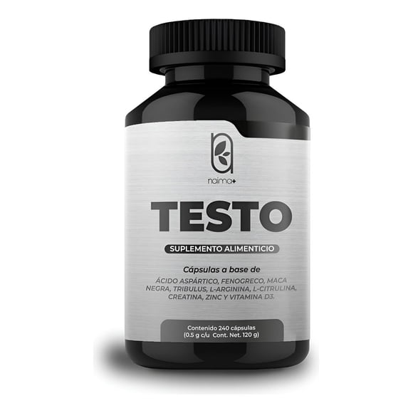 Multivitamínico Para Hombre 240 Cápsulas Naima | Vitaminas y Minerales Esenciales | Sin Aditivos