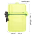 thumbnail image 4 of Kayak Sealing Box, Underwater Plastic Transparent Floating Watertight Case Waterproof Diving Sealing Dry Storage Box with Rope Hook for Surfing Canoe Kayak[Yellow], 4 of 9