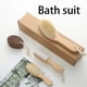 thumbnail image 2 of Matsuzay Juego de baño de 4 Uds., cepillo de doble cara, traje de piedra pómez, guantes de madera, herramientas de hidratantes, caja de Juegos de accesorios de baño Matsuzay HA074796-00, 2 of 6