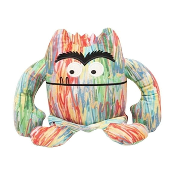 LILELIS Colour Monster Plush Cute Stuffed Animalr Emotional Support Soft Plushie Inspired By Colourful Storybooks Ideal for Birthday or Various Festive Room Decor Gifts (Colour)