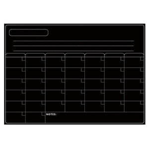 Stickers Frigidateur de table magnétique à sec Réfrigérateur de tableau blanc Tableau blanc pour horaire mensuel hebdomadaire Planificateur quotidien à faire Liste
