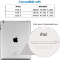 thumbnail image 1 of Glass Screen Protector Tablet Case for IPad Air Pro 10th Generation 10.9 11 10.2 Inch 2022 I Pad 10 9 8 7 Gen Mini 6 5 4 Cover For ipad 2 3 4 2PCS, 1 of 6