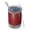 Red and Black, variant on 12oz Tumblers Navy and White Geometric Lattice Pattern Vacuum Insulated Stainless Steel Travel Tumbler Cups Mug with Lid and Straw for Beer,Coffee,Beverages with Cleaning Brush for Cold & Hot Drinks