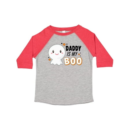 

Inktastic Daddy is My Boo with Cute Ghost Gift Toddler Boy or Toddler Girl T-Shirt