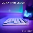 thumbnail image 4 of LOGITECHJ G515 LIGHTSPEED TKL GAMING KEYBOARD TACTILE (WHITE), 4 of 8