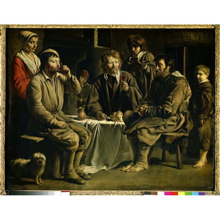 Louis Le Nain - 1593-1648 French School Poster Print