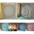 thumbnail image 2 of India Mandala Tapestry Wall Hanging Macrame Wall Cloth Tapestries Psychedelic Night Sky Moon Tapestry Wall Carpet, 2 of 6