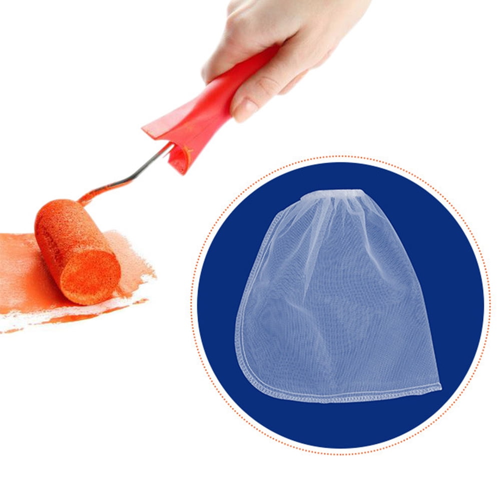 reakfaston Paint Filter Bag Paint Strainer Bag Elastic Opening Fine