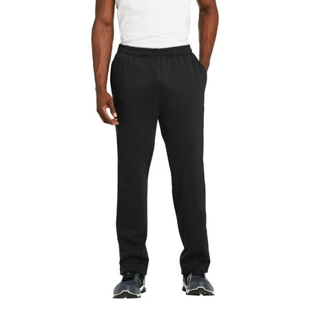 Sport-Tek® Open Bottom Sweatpant. St257 Black L | Walmart Canada
