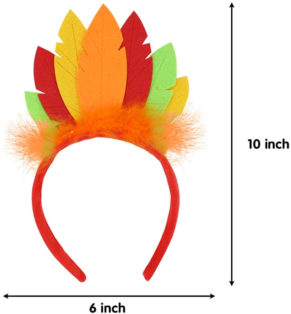 KSCD Thanksgiving Turkey Headband 