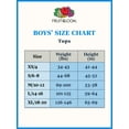 thumbnail image 4 of Fruit of the Loom Boys' Classic White Crews, 5+3 Bonus Pack Size S-XL, 4 of 4