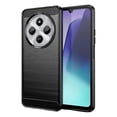 thumbnail image 1 of For Xiaomi Redmi 14C 4G Case Carbon Fiber Texture Brushed Anti Fingerprint Phone Back Cover - Black, 1 of 5