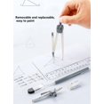 thumbnail image 2 of 9pcs Math Drawing Tool Set In Compass And Ruler Style, 2 of 3