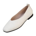 thumbnail image 2 of Norvail Flat Shoes for Women Slip On Comfortable Breathable Walking Ballerina Cute Ballet Flats Pumps Low Wedge Dolly Shoes One Step Easy Wear, 2 of 5