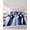 Blue, variant on 3 Piece Twin Sheet Set Blue Striped Ombre Sheets Set for Twin Size Bed, Breathable Soft Microfiber Bed Sheets Cooling Modern Blue Moire Geometric Fitted Sheet Deep Pocket, Pillowcases
