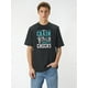 thumbnail image 1 of Summer T-shirt for men Casual Short Sleeve Round Neck Top Tees For Adult, Men, Women, Teen, Teenager, Adolescent, Youth, 1 of 6