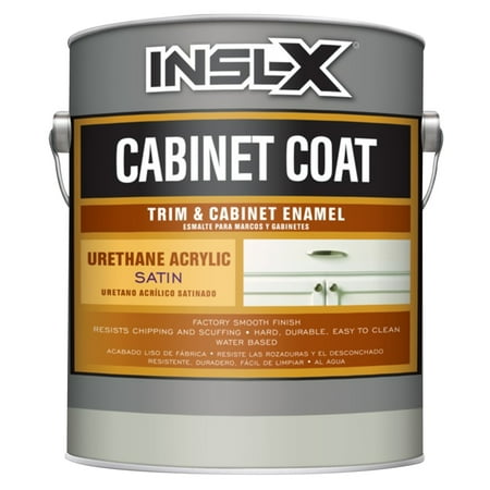 Benjamin Moore Insl-X 1 Gal. White Semi-Gloss Cabinet Coating CC6601099-01 — Home & Garage Storage, Stackable Design