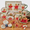 thumbnail image 3 of Certified International  Holiday Magic Gingerbread 19 oz. Mugs, Set of 4, 3 of 3