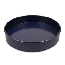 Zyliss Non-Stick Loose Base Round Removable Base Cake Pan, 9" Carbon Steel Dark Blue Cake Tin