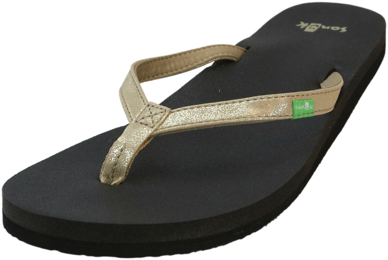 sanuk yoga joy metallic flip flop