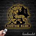 thumbnail image 2 of Handmadetneonsign Buck Forest Metal Wall Art, Buck Forest Metal Sign Wall Decor, Buck Metal Wall Decor, 2 of 5