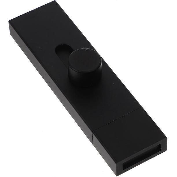 Rectangular Slider Lock Slide Door Locks Sliding Door Security Rectangular Black 4 Inch for ...