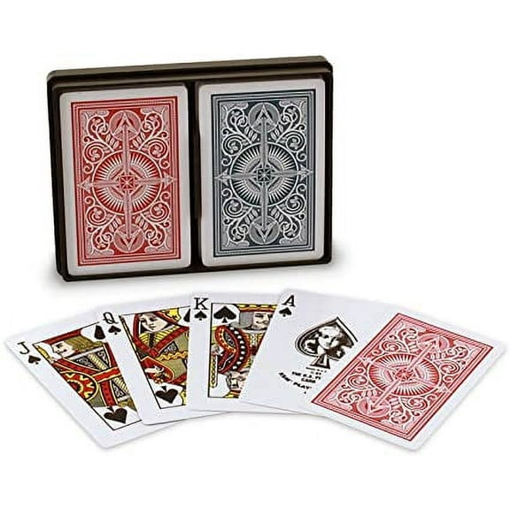Kem Arrow Red and Blue Playing Cards, Wide