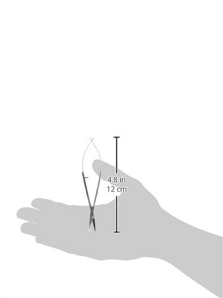 Bohin 5 Inch Curved Blades Tweezers Scissors 62620