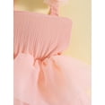 thumbnail image 6 of Kids Toddler Baby Girl Princess Dress Tulle Fairy Dress Toddler Girl Sleeveless Strap Bow Dresses Tutu Sundress Birthday Party Summer Clothes, 6 of 8