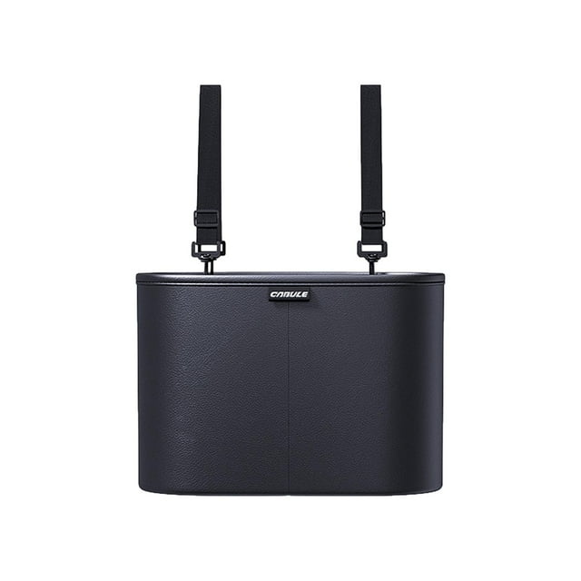 Caja de almacenamiento para el respaldo del asiento Organizador del respaldo del asiento Cuero PU Accesorios para el interior del coche 1 pieza