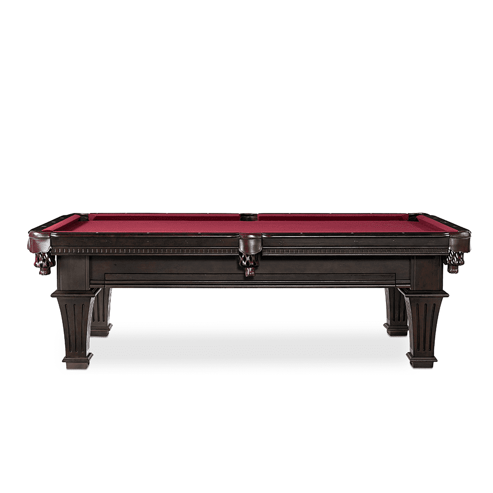 Plank & Hide Talbot Billiard Pool Table with Drawer, 8 ft