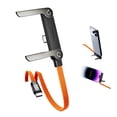 thumbnail image 3 of 2-in-1 Invisible Holder Charger Cable, Type-C to Type-C 240W Fast Charging Cord, Retractable Data Sync Power Delivery Wire, High-Speed Charging Solution for Devices, 3 of 8
