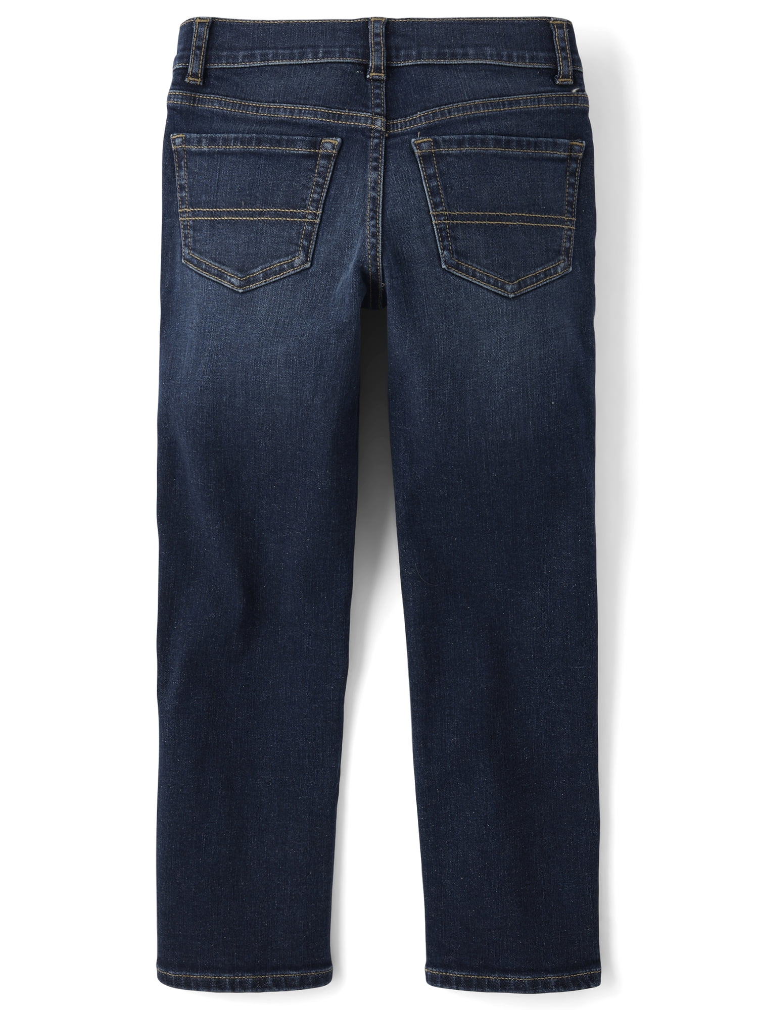 The Children's Place Boys Stretch Straight Fit Jeans, 4-Pack, Sizes 4-18