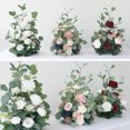 thumbnail image 2 of (White and Green) Wedding Decoration Guide Props Simulation Flowers, 2 of 14