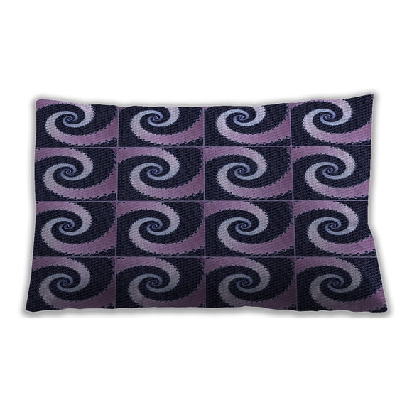 Ahgly Company Outdoor Rectangular Contemporary Lumbar Throw Pillow, 13 inch by 19 inch