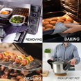 thumbnail image 5 of Divertido regalo para hornear en You Mark Get Set Bake Oven Pads Porta ollas con bolsillo (¡obtén Set Bake! Color), 5 of 5