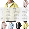 thumbnail image 3 of USNSM Mens Fleece Zipper Jacket Lightweight Insulated Water Resistant Windbreaker Hooded Fall Winter Jackets for Golf Casual Pink XXXL, 3 of 8