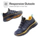 thumbnail image 4 of Zapatillas de Tenis para Niños DREAM PAIRS SDRS2401K Azul Marino Talle 11, 4 of 5