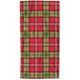 thumbnail image 1 of wonima01 Red Green Plaid Towels Christmas Green Red Gingham Checkered Lattice Soft Highly Absorbent Large Hand Towels for Bathroom Hotel Gym and Spa 15x30 Inch, 1 of 1