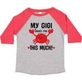 thumbnail image 3 of Inktastic My Gigi Loves Me Grandkids Boys or Girls Toddler T-Shirt, 3 of 5