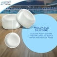 thumbnail image 4 of HEAROS Swimming Ear Plugs, Waterproof Silicone Putty Ear Plugs with Case, NRR 22, 8 Pairs, 4 of 9