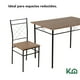 thumbnail image 4 of Juego De Comedor 4 Sillas Mesa Estructura Metalica y Tablero MDF Kingshouse cafe, 4 of 7