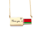 thumbnail image 1 of Asia pais bandera nacional de Belarús Sobre de carta de amor, collar y joyas colgantes, 1 of 3